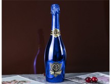酷魅起泡酒電鍍型-藍色起泡酒廠家批發代理夜場酒吧KTV用酒水