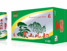 迎客松黃山風韻啤酒500mlx12罐